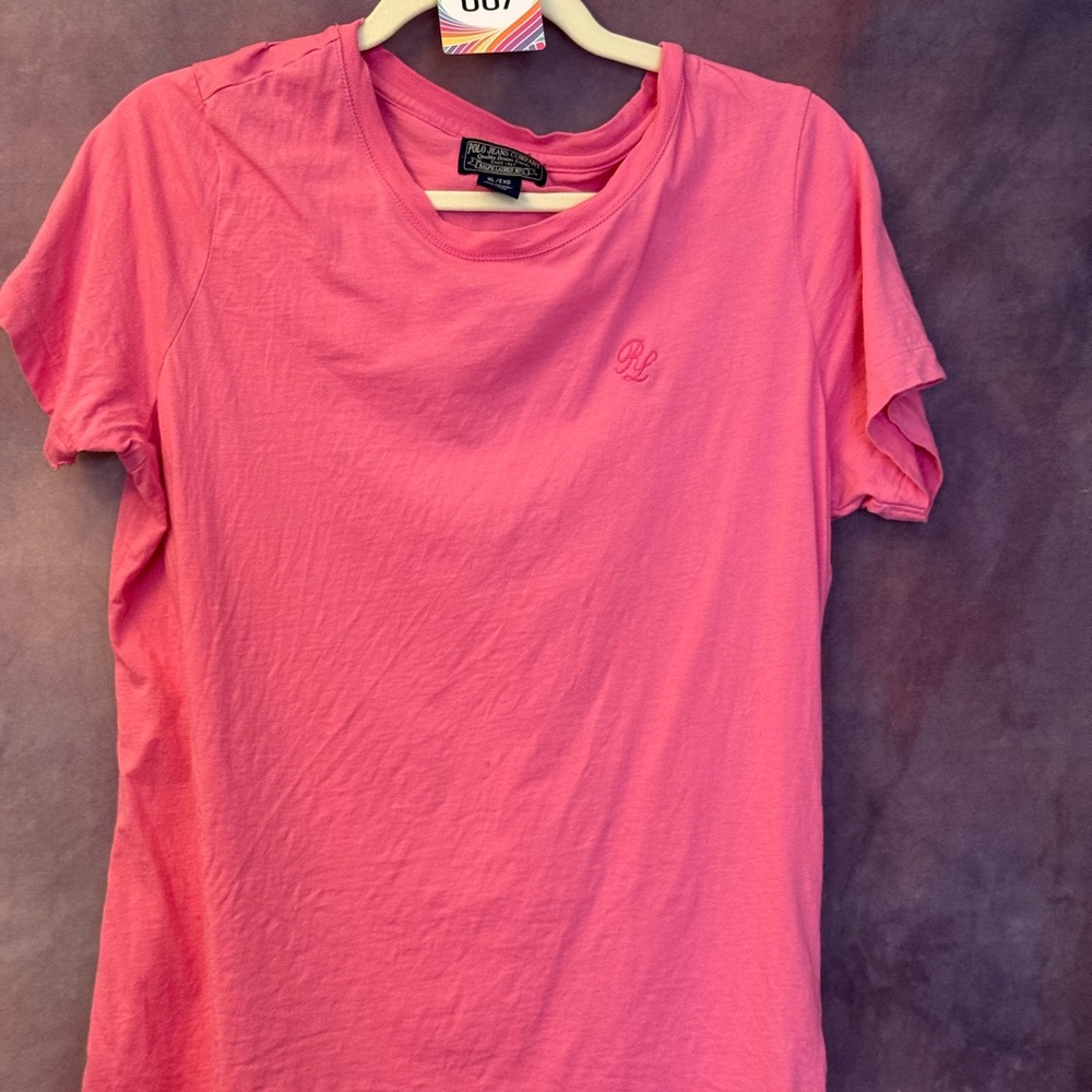 Ralph Lauren Pink Short Sleeve T-Shirt